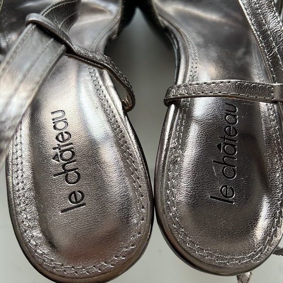 Luxury pumps sandals from le château size 10 - Picture 4 of 6